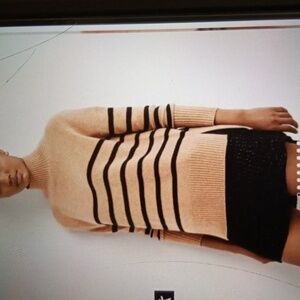 Boden Oversized High Neck Jumper Wool Long Sleeve Sweater Womens 14